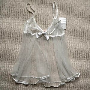 NWT “I Do,” Mesh Lingerie Victoria’s Secret Top